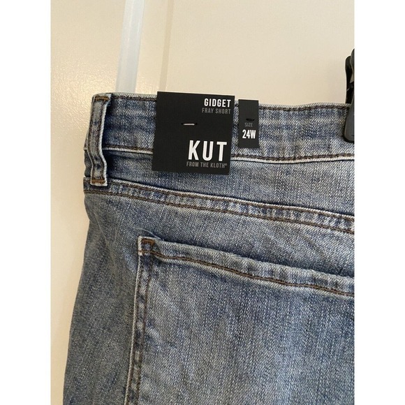 KUT From the Kloth Gidget Frey Shorts Plus Size 24w NWT - Picture 5 of 8